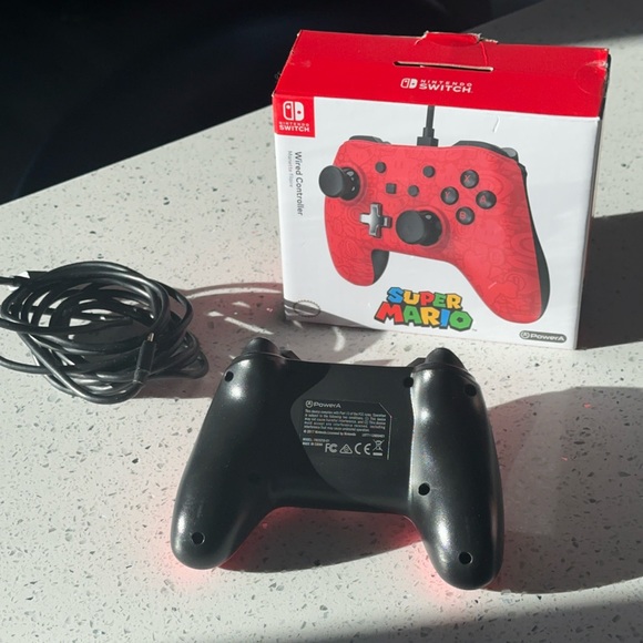 PowerA Nintendo Switch Super Mario Wired Controller - Picture 3 of 5